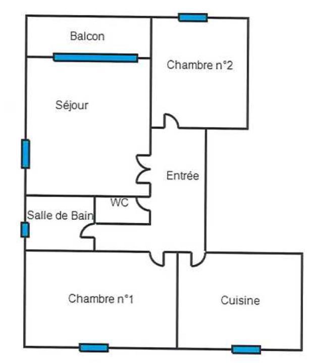 Appartement 3 Pieces Coeur Ville Quiberon Exterior photo